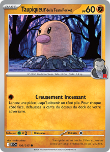 Taupiqueur de la Team Rocket -  -  - Commune