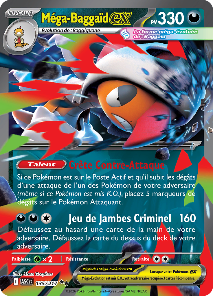 Méga-Baggaïd ex -  -  - Ultra Rare