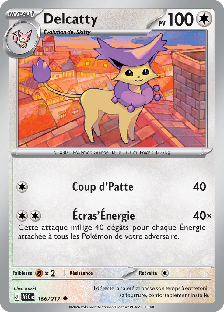 Delcatty -  -  - Peu commune