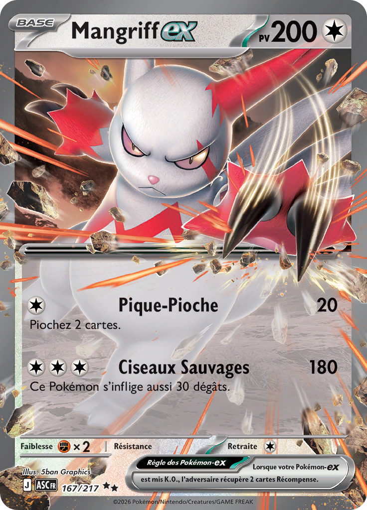 Mangriff ex -  -  - Ultra Rare