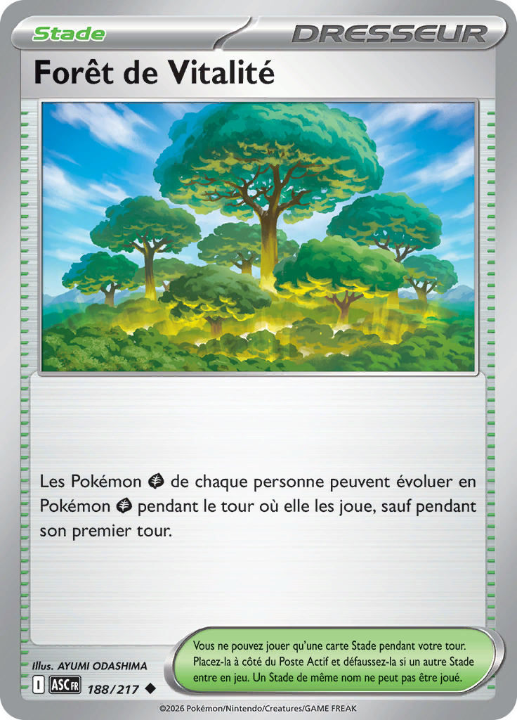 Forêt de Vitalité -  -  - Peu commune