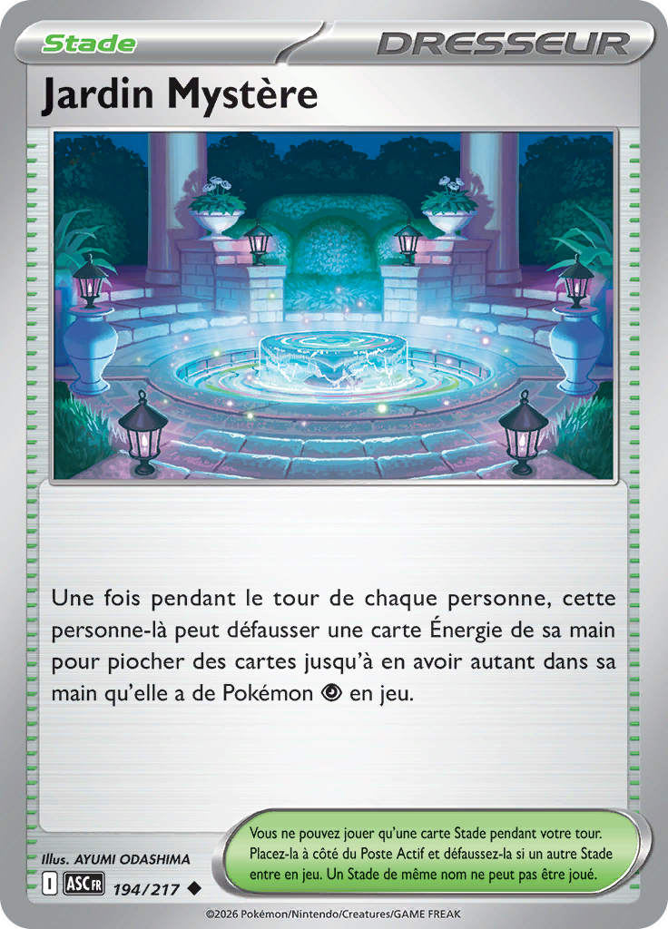 Jardin Mystère -  -  - Peu commune
