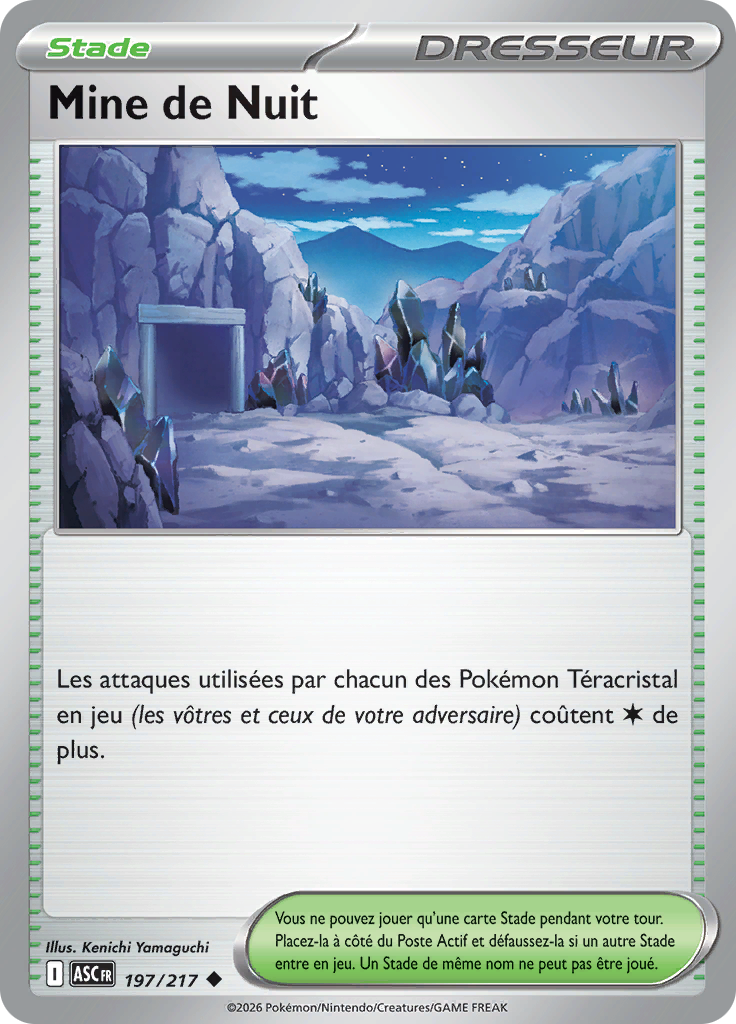 Mine de Nuit -  -  - Peu commune