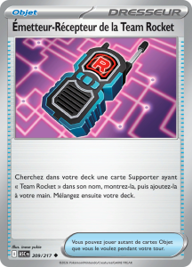 Émetteur-Récepteur de la Team Rocket -  -  - Peu commune