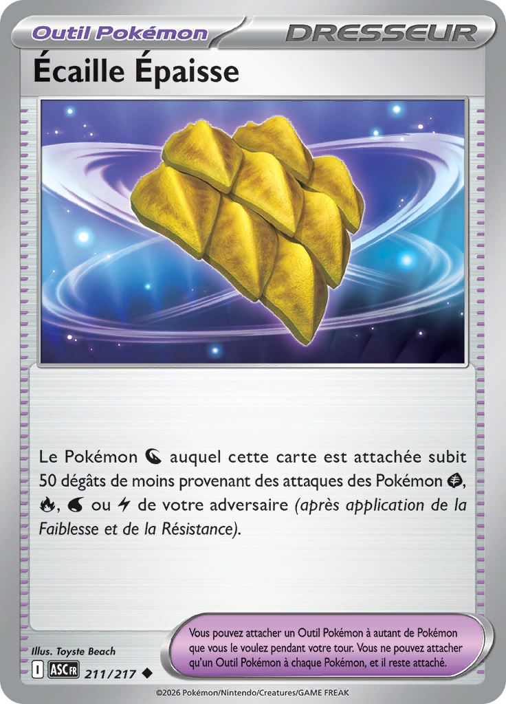 Écaille Épaisse -  -  - Peu commune