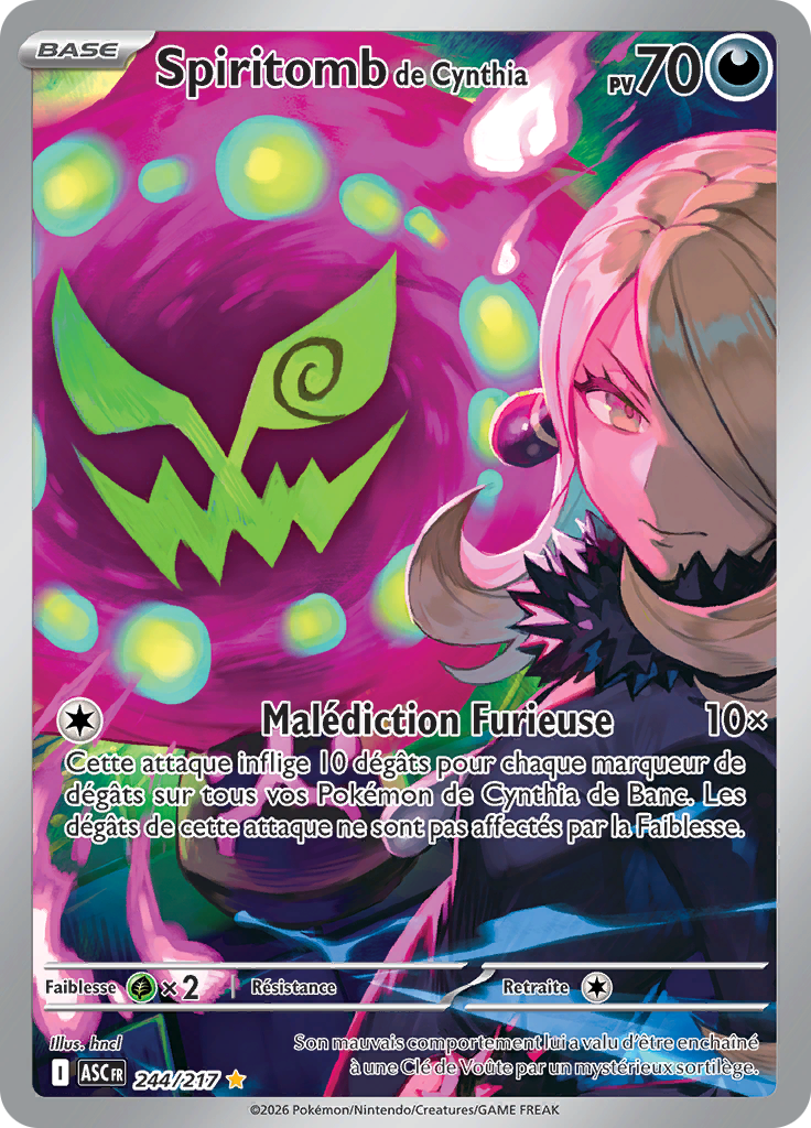 Spiritomb de Cynthia -  -  - Ultra Rare