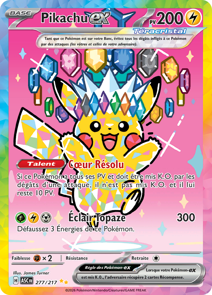 Pikachu ex -  -  - Ultra Rare