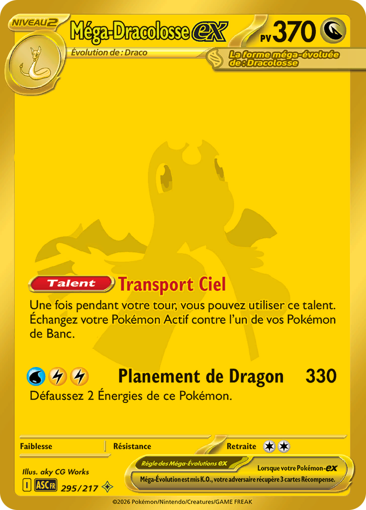 Méga-Dracolosse ex -  -  - Ultra Rare