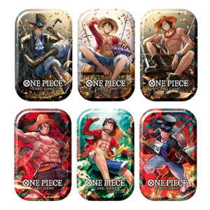 Lot de 6 Mini Tin TS-01 One Piece Card Game - Japonais