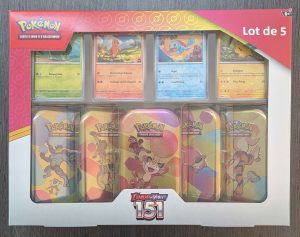 Coffret Mini Tins Costco - Écarlate et Violet 151 (Modèle Aléatoire)