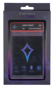 Protection pour cartes gradées Dark Void - Arkane Shield