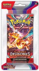 Blister Pokémon Flammes Obsidiennes EV 3 - Illustration Aléatoire
