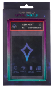 Protection pour cartes gradées Astral Emerald - Arkane Shield