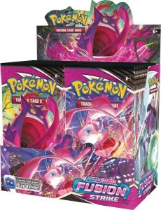 Display de 36 Boosters Pokémon Poing de Fusion EB 8 ANGLAIS (VERSION TROUÉE)