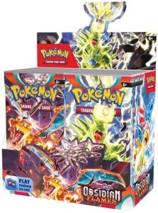 Display de 36 Boosters Pokémon Flammes Obsidiennes - EV 3 ANGLAIS