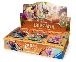 Display Contrées Inconnues Disney Lorcana - Chapitre 12