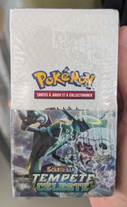 Demi Display de 18 Boosters Pokémon Tempête Céleste SL 7 - défauts