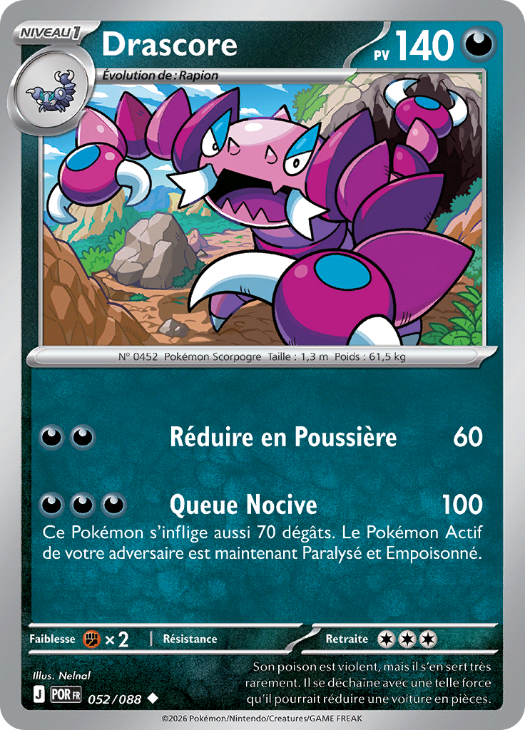 Drascore -  -  - Peu commune