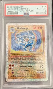 Mackogneur Reverse Foil 15/110 Legendary Collection - PSA 8