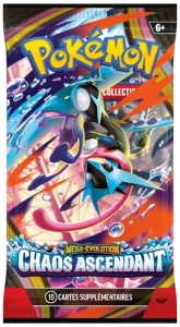 Booster Pokémon Chaos Ascendant ME 4 (Illustration aléatoire)