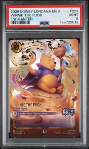 Winnie l'Ourson Enchantée Lorcana 227/204 Chapitre 9 Fabuleux EN - PSA 9