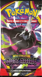 Booster Pokémon Nuit Noire ME 5 (Illustration aléatoire)