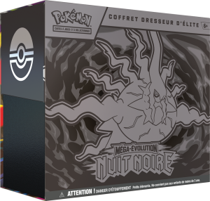ETB Pokémon Nuit Noire ME 5 - Coffret Dresseur D'Élite - Méga-Darkrai