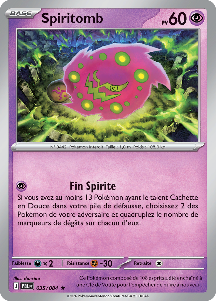 Spiritomb -  -  - Rare