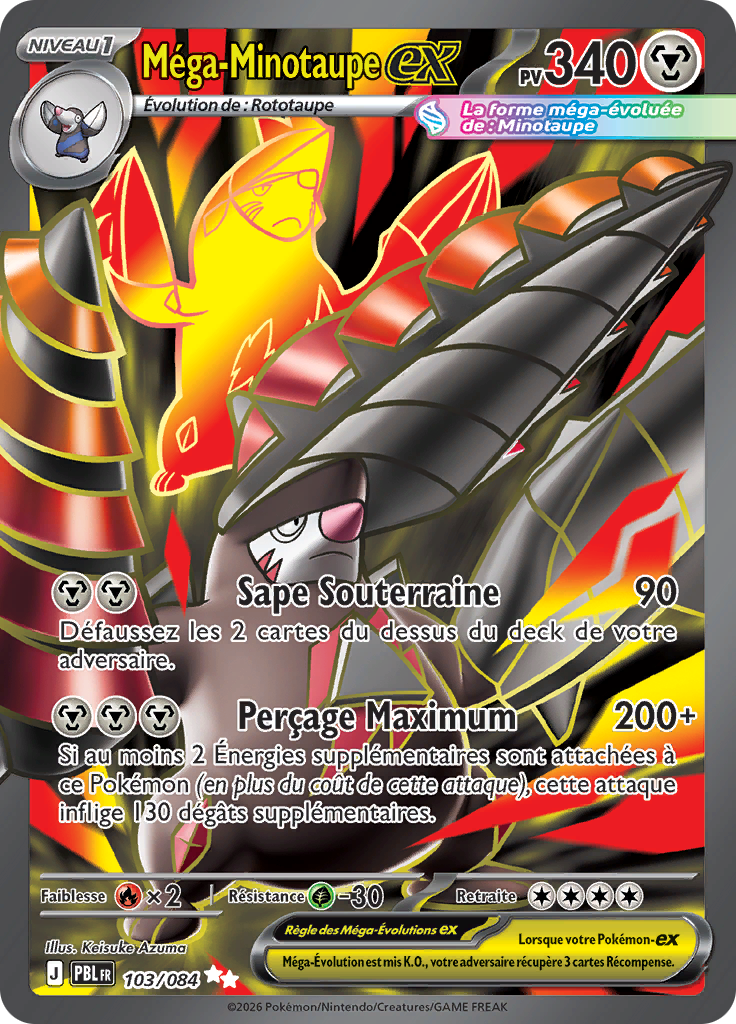 Méga-Minotaupe ex -  -  - Ultra Rare