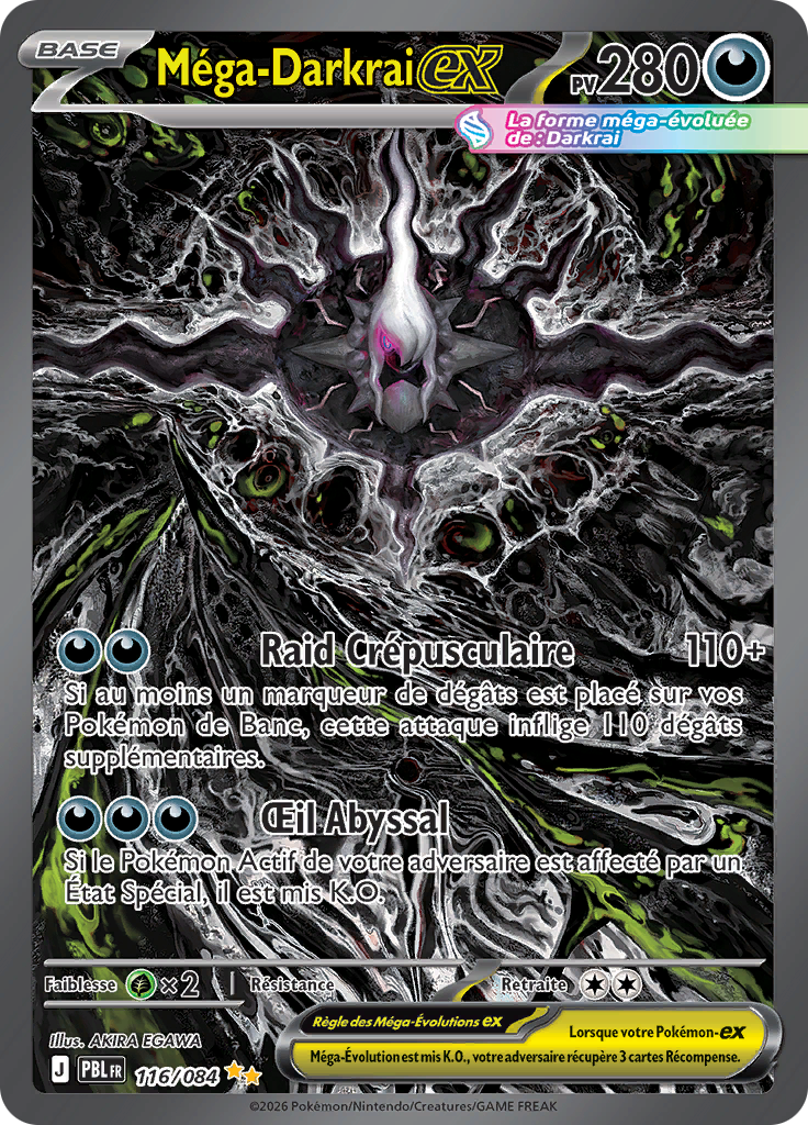 Méga-Darkrai ex -  -  - Ultra Rare