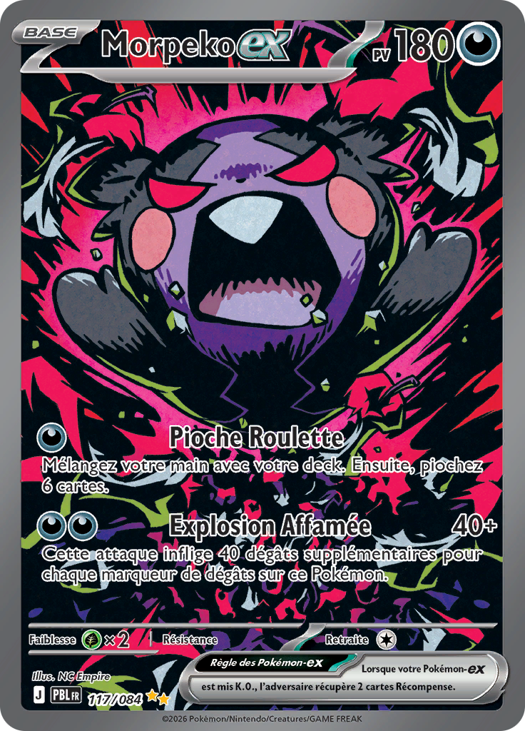 Morpeko ex -  -  - Ultra Rare