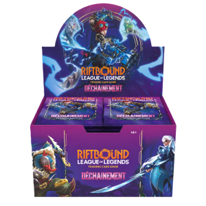 Display Riftbound League of Legends TCG - Déchainement FRANÇAIS