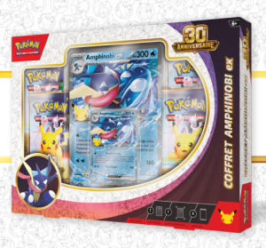 Coffret Amphinobi ex Pokémon 30e Anniversaire ME 5.5